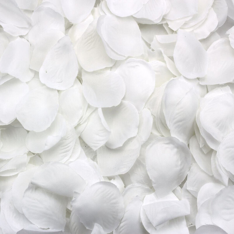 500 Rose petals  scattered white decoration Wedding Party