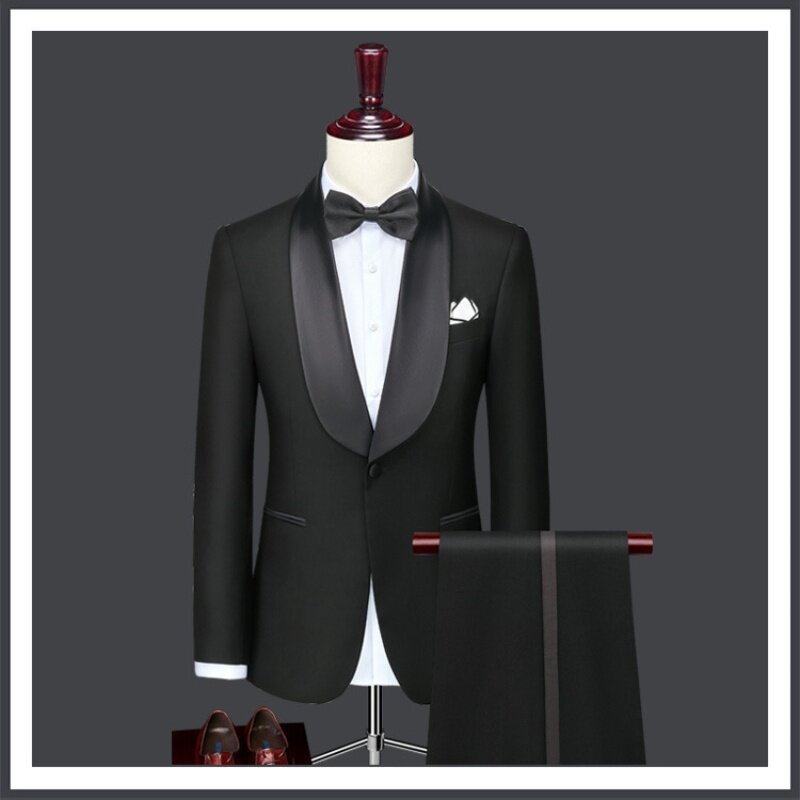 XX439Formal Groom Suit Small Suit Best Man Groom Wedding Suit Suit