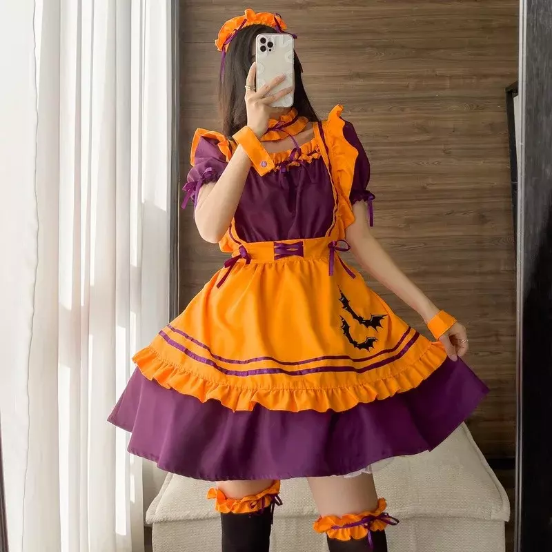 Женское платье с рисунком на Хэллоуин, роскошные костюмы для косплея