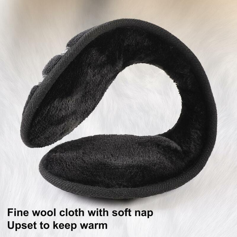 Ear Flap Wear Resistant Cold Resistant Windproof Unisex Foldable Ear Warmers Soft Plush Ear Muffs for Outdoor