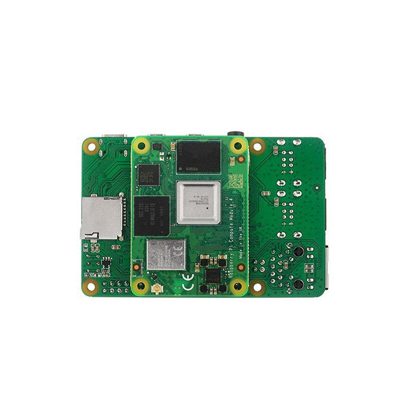 Papan adaptor raspberry CM4 ke PI 4B, modul komputer papan ekspansi 4 papan pengembangan pengganti dengan Port POE Pin/ 1000M RJ45