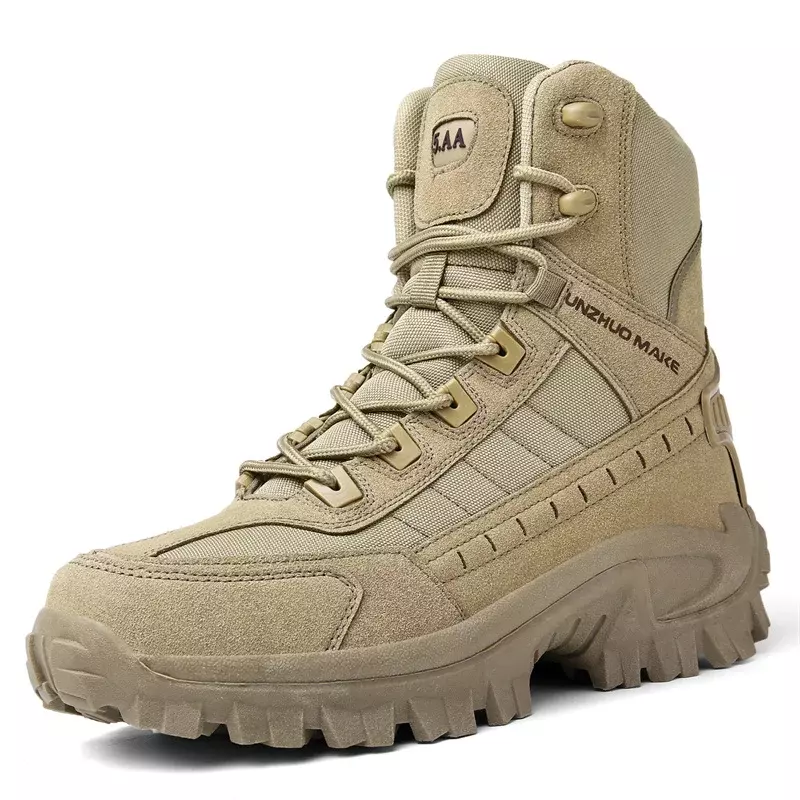 Мужские тактические армейские ботинки, мужские военные ботильоны для пустыни, обувь для работы на открытом воздухе, обувь для скалолазания и пешего туризма