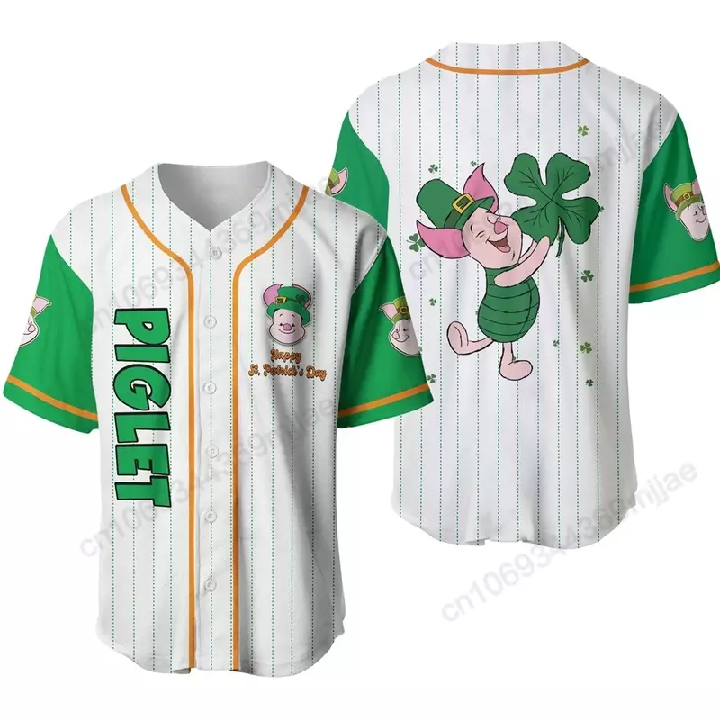 Camisa coreana de beisebol para homens e mulheres, roupas casuais, top branco, camisetas e blusas, anos 2000, Y2k