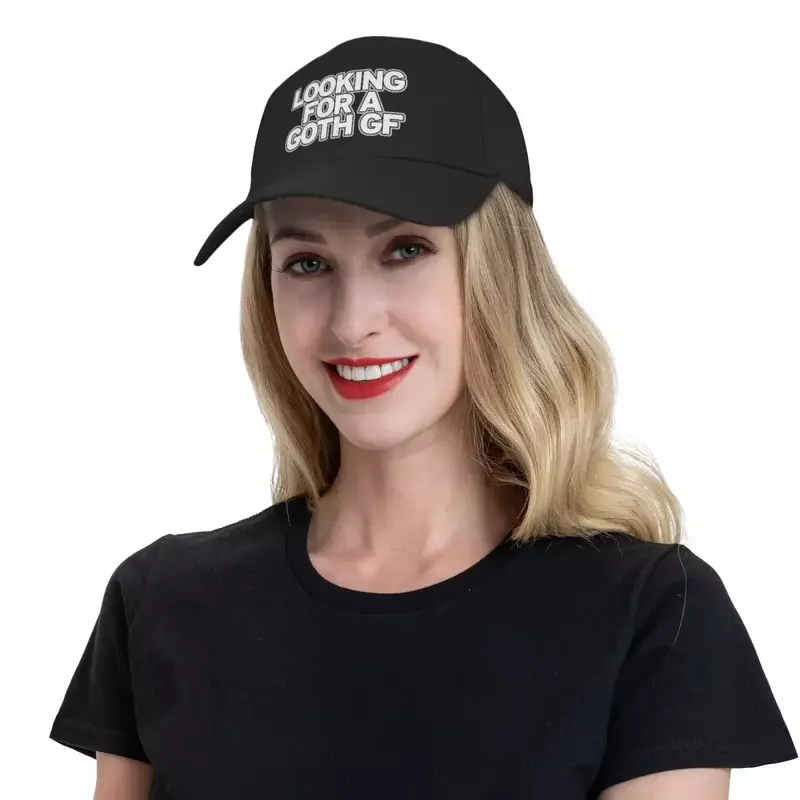 Goth GF berretto da Baseball berretto da sole nuovo nel cappello protezione solare icona uomo Golf Wear donna
