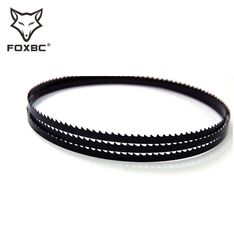 FOXBC-hoja de sierra de cinta, accesorio de 2360mm / (6mm,12mm,15mm) /0,5mm/(4 T, 6 T) para Basia 3 Scheppach 3 piezas