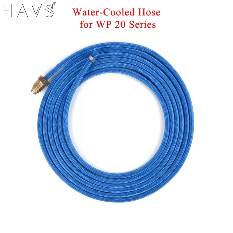 3.8m(12.5ft)/7.6m(25ft) TIG Torch Water-Cooled Hose for WP 20 Series w/ 5/8"-18L.H Female Connectors