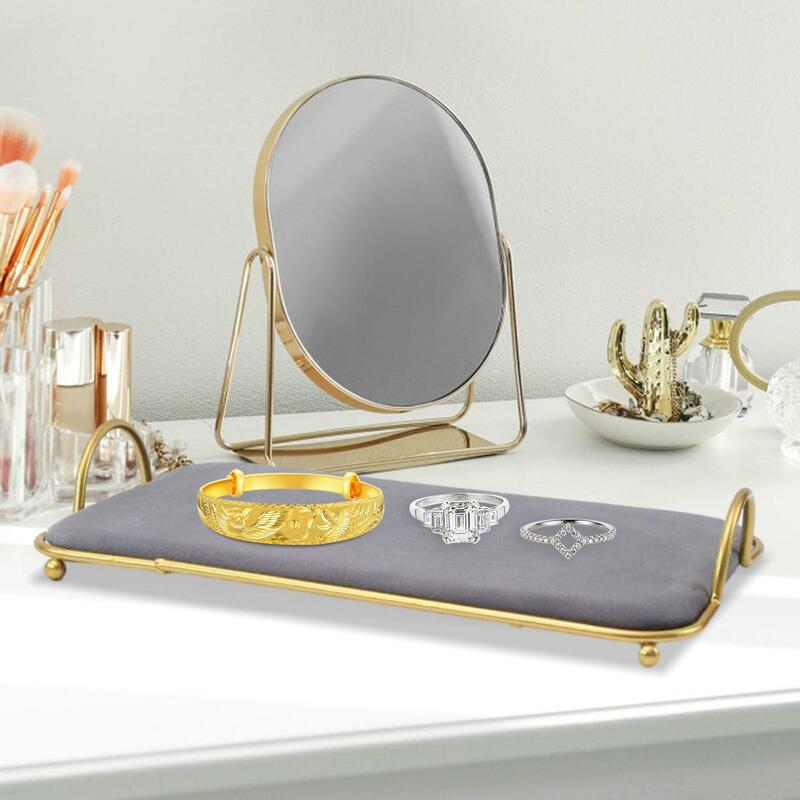 Jewelry Tray Multifunction Tabletop Bracelet Organizer Holder for Jewelry Props Shopping Mall Photography Live Broadcast Bedroom