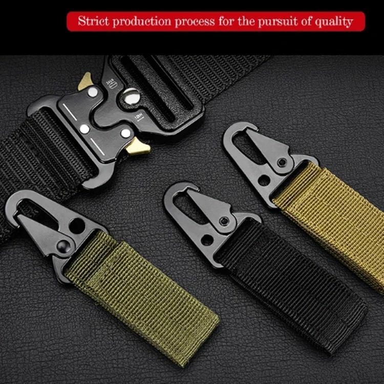 New Outdoor multi-function belt buckle hiking backpack nylon hanging buckle men's tactical belt accessories new keychain