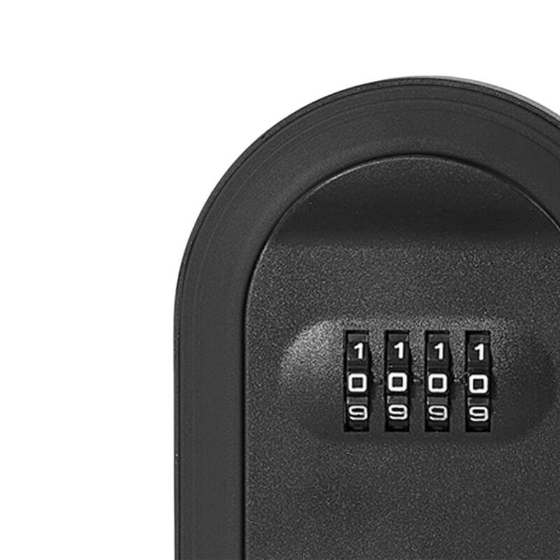 Scatola fissata al muro con combinazione di codici ripristinabili scatola portaoggetti per chiavi a 4 cifre per Organizer per chiavi per Realtors case per le vacanze