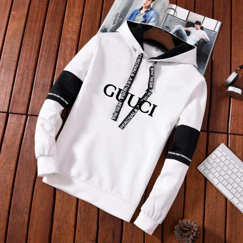 Men's Spring/Summer Luxury Printed Sportswear Casual Solid Color Sports Shirt+2 pieces of Windbreak Designer Outdoor Sports Set