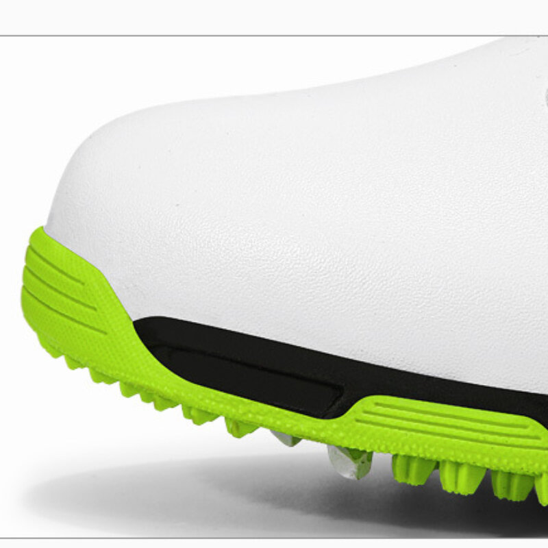 PGM-zapatos de Golf antideslizantes para hombre, zapatillas de Golf transpirables, Súper Fibra, sin púas, impermeables, deportes al aire libre, entrenadores de ocio, XZ051