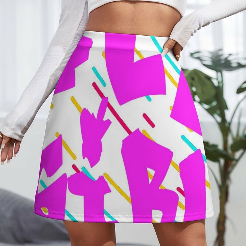 Fly Girl-minifalda de equipo de Hip Hop para mujer, ropa femenina, faldas elegantes, años 80, 90 y B