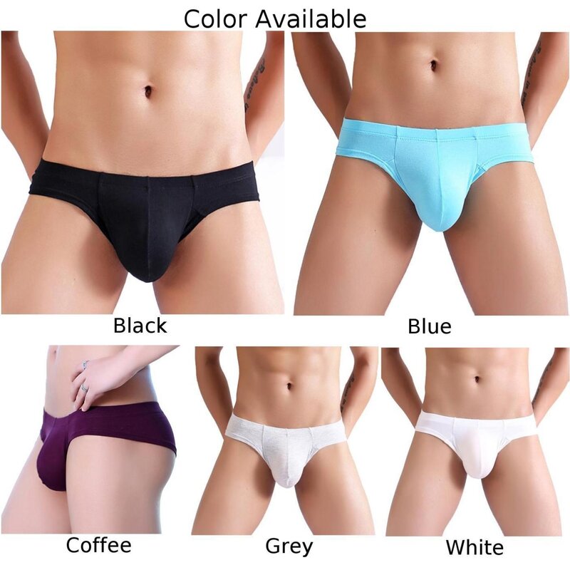 Sous-vêtements G-String de Haute Qualité pour Homme, Lingerie Légère, Taille Basse, Culotte Sexy et Douce