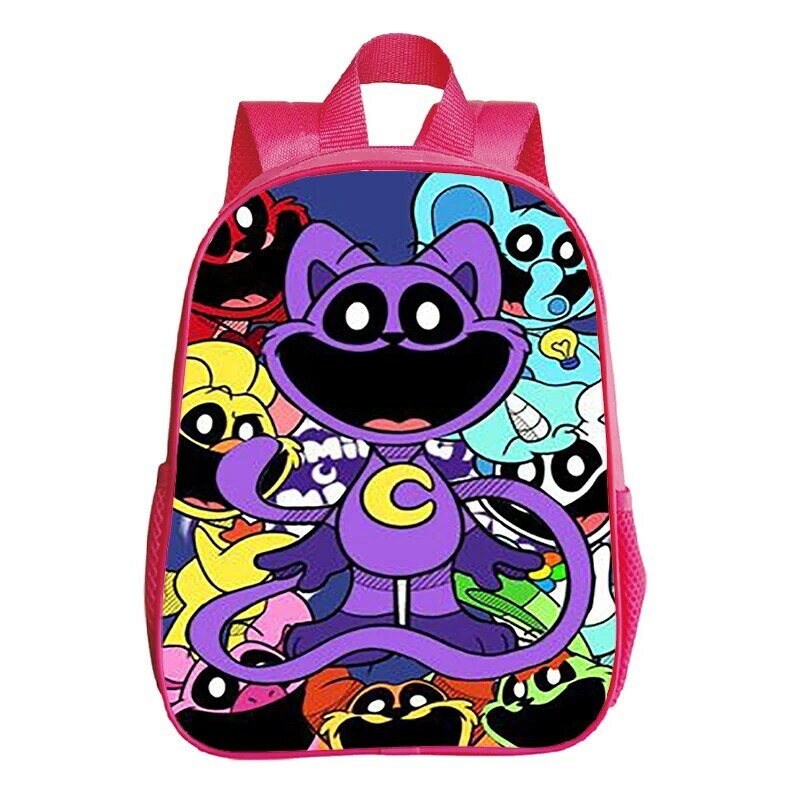 Ransel anak perempuan, tas sekolah kartun, ransel Mini anak perempuan, tas ransel anak kecil, tas punggung tersenyum