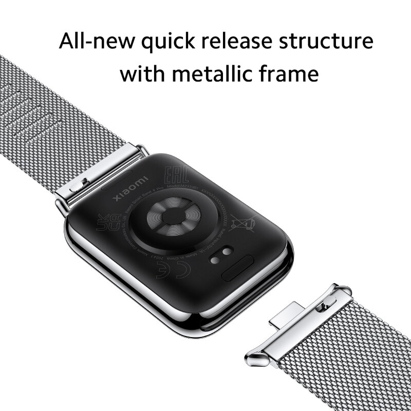 World Premiere Global Version Xiaomi Smart Band 8 Pro 1.74” AMOLED display Built-in GNSS  Up to 14-day battery life Smart Band