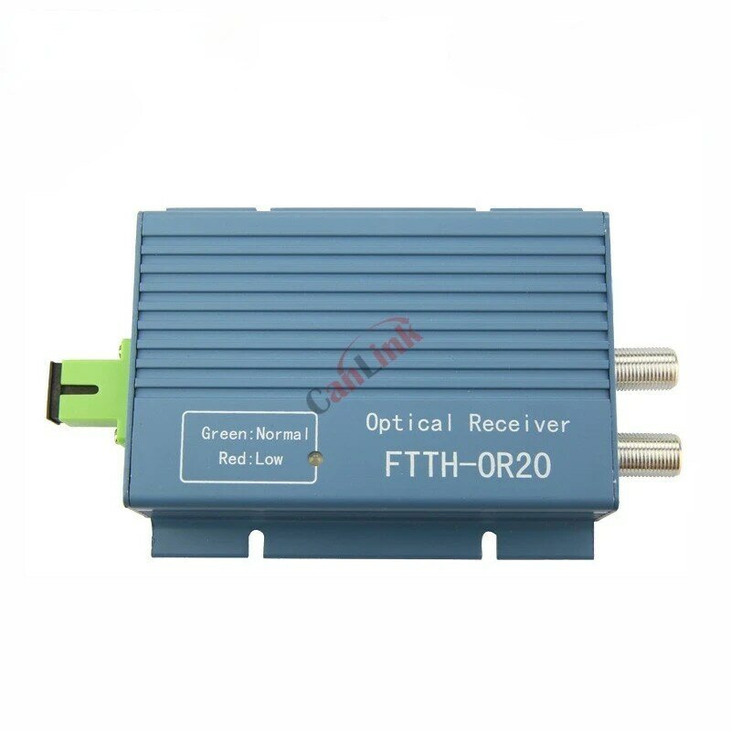 CATV receptor de fibra óptica para el hogar, Terminal de entrada de fibra óptica FTTH, pequeño para el hogar
