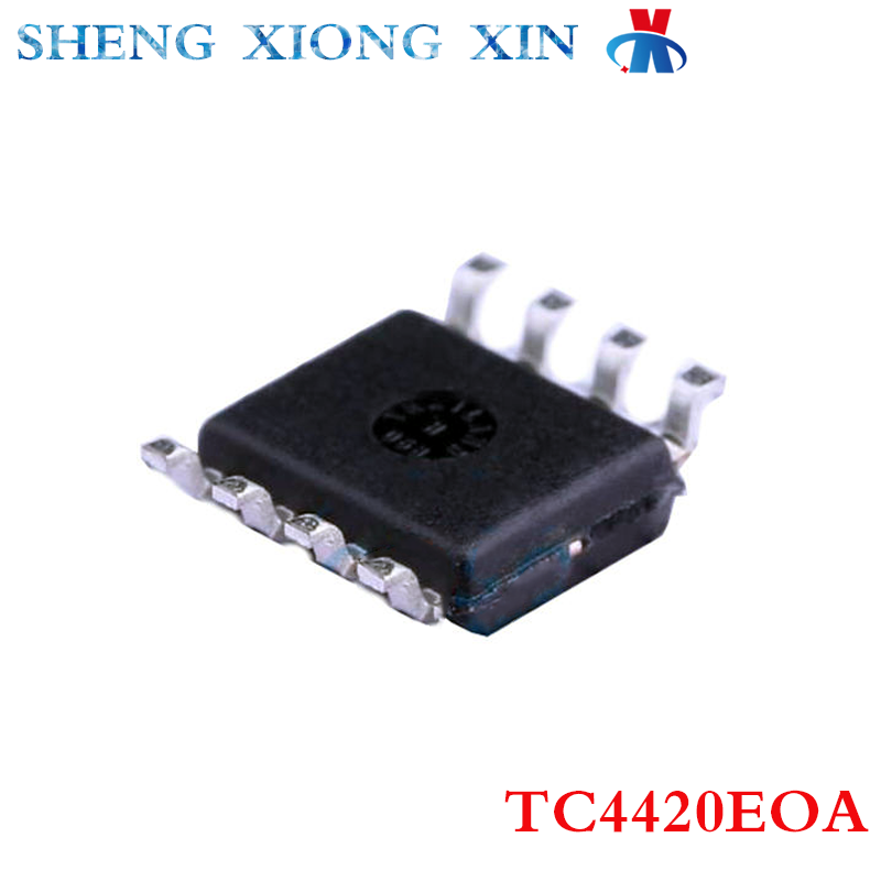 Circuito integrado Gate Driver Chips, TC4420EOA SOP-8, TC4420E, 4420, 10pcs por lote