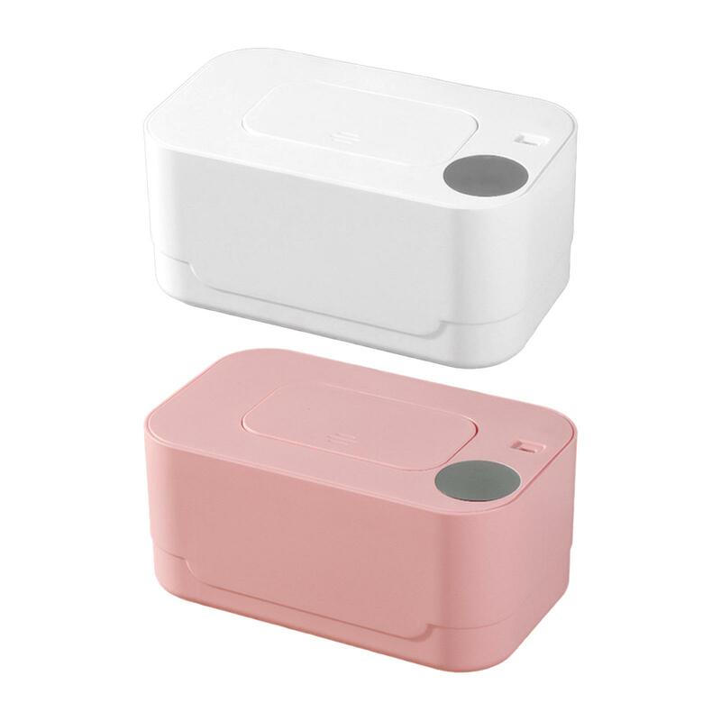 Dispenser tisu basah Mini portabel, Tisu basah Mini sunyi dapat digunakan kembali untuk perjalanan rumah tangga, Tisu basah rumah luar ruangan