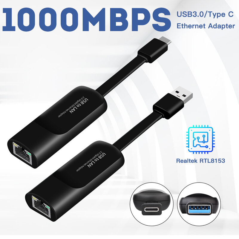 2500Mbps Loại-C Đến RJ45 Ethernet Mạng Bộ Chuyển Đổi Thẻ USB 2.5G Bên Ngoài Có Dây Mạng Ethernet Adapter hub Cho MacBook