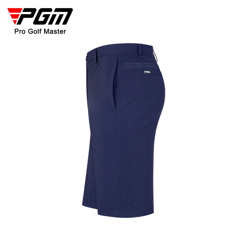 PGM-pantalones cortos elásticos de Golf para hombre, ropa de algodón cómoda y transpirable, secado rápido, sólido, ropa deportiva