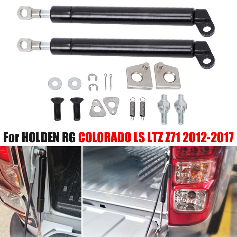 Penopang Gas pintu belakang untuk HOLDEN RG COLORADO LS LTZ Z71 2012-2017 Chevrolet S10 Colorado Shock Support Lift Slow Down Damper