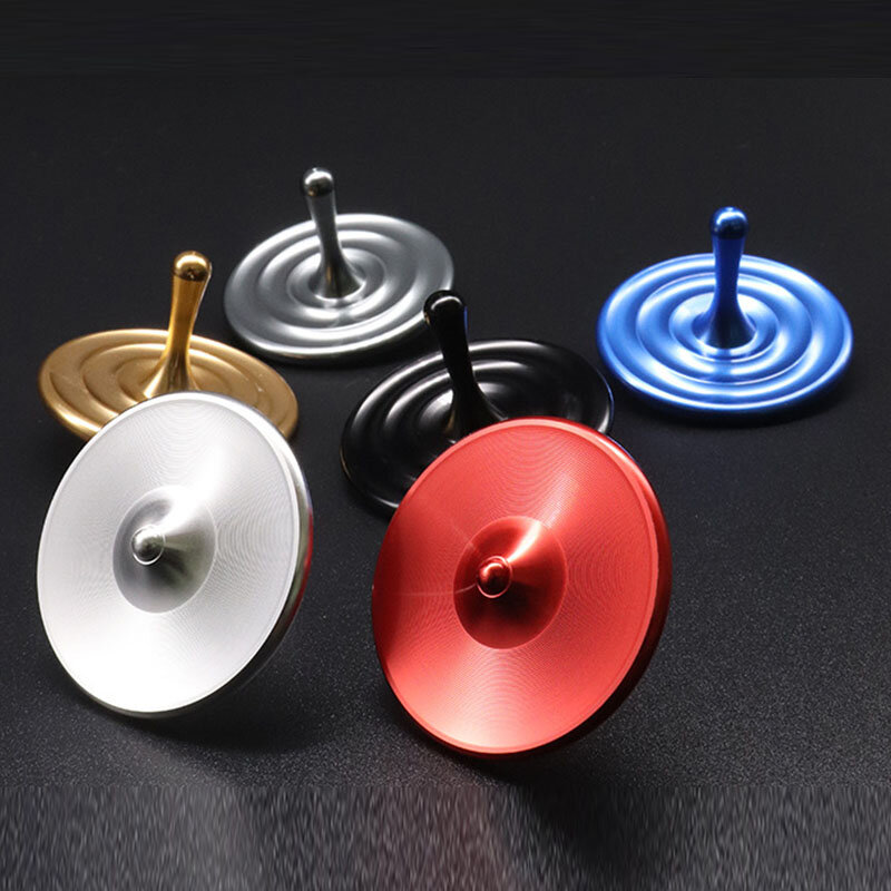 Desk Waterdrop Fidget Spinner Toys Gyro Mezmocoin Pocket Toy Stainless Steel Rotary Gyro Adult Fingertip Toy