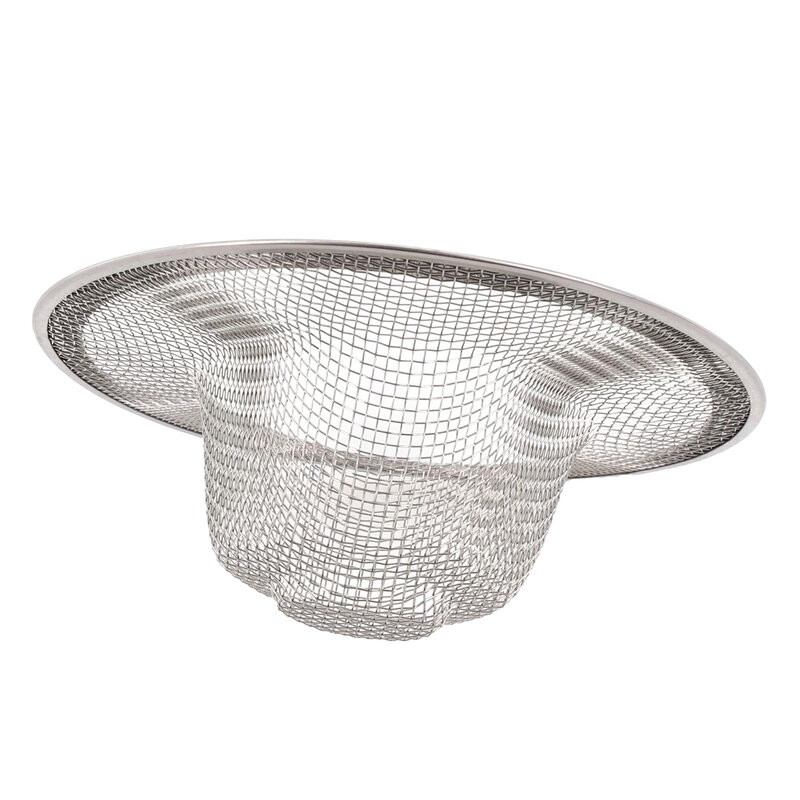 Sink Strainer Kitchen Sink Grid Filter Stainless Steel Drain Hole Filter Mesh Protection Against Clogging Kitchen Accessories