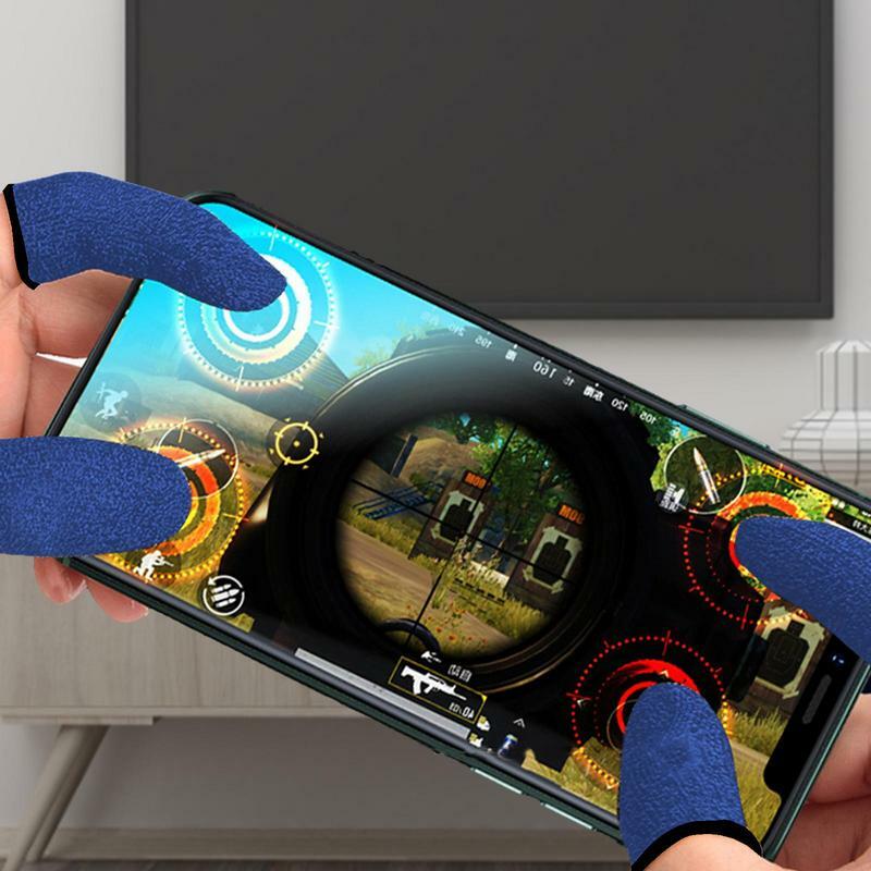 1 Stuks Nieuwe Vingerhoes Game Controller Voor Pubgs Zweetbestendige Niet-Krasgevoelige Touchscreen Duimmouw Handschoenen