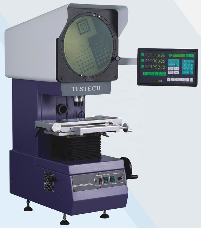 TESTECH-proyector de perfil Digital, máquina de medida óptica