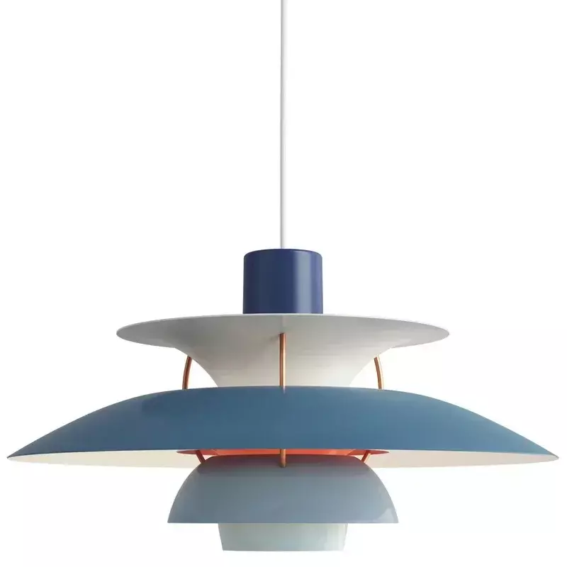 Nordic Multicolour Pendant Light for Dinning Room Table Danish Aluminum Ceiling Chandelier Suspend Lamps Fixture  for Bedroom