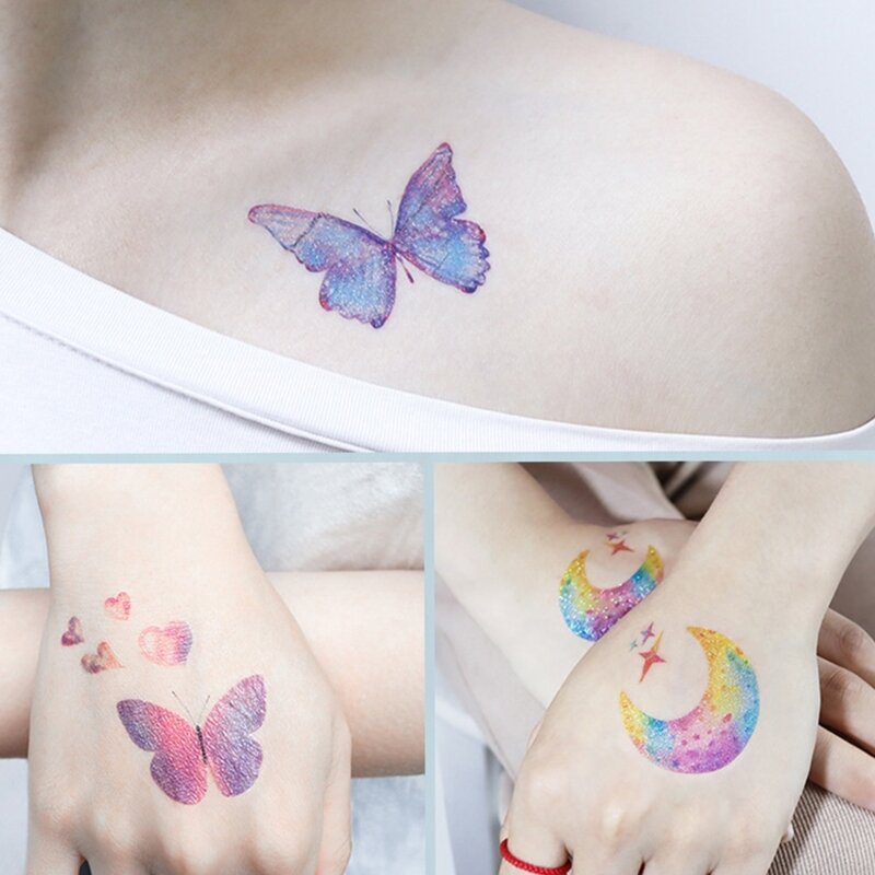 Y1UF поддельные татуировки на день рождения, сувениры для мальчиков и девочек, детей-подростков