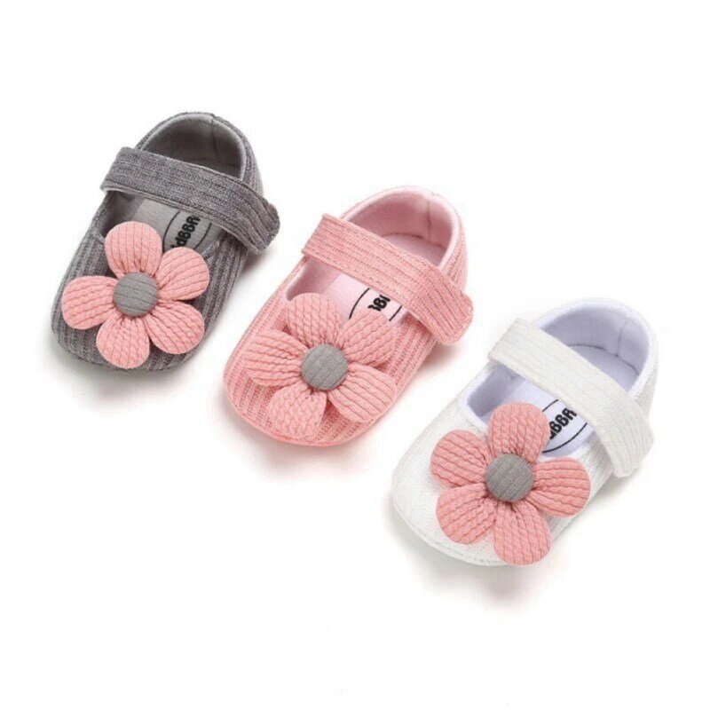 Baby Girls Cotton Shoes Retro Spring Autumn Toddlers Prewalkers Cotton Shoes Infant Soft Bottom Anti-Slip First Walkers 0-18m