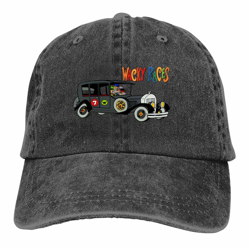Pure Color Cowboy Hats Car Women's Hat Sun Visor Baseball Caps Wacky Races Peaked Trucker Dad Hat
