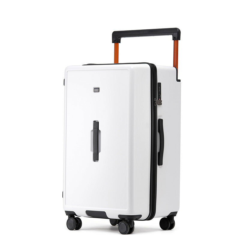 Large capacity wide pull rod suitcase net celebrity student carry on travel luggage thickened password trolley box 24/26/28 inch