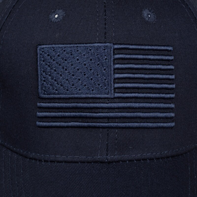 Cappello parasole berretto da Baseball solido berretto con visiera regolabile bandiera degli stati uniti comodo ricamo Unisex neutro