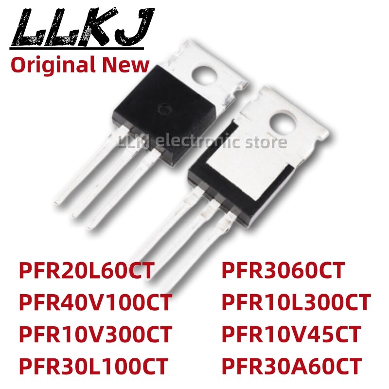 1pcs PFR20L60CT PFR40V100CT PFR10V300CT PFR30L100CT PFR3060CT PFR10L300CT PFR10V45CT PFR30A60CT TO220 Schottky Rectifier Diode