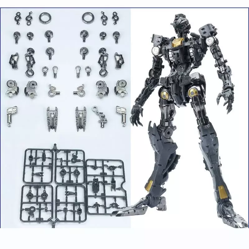 โมเดลเอซของแท้ของแท้อุปกรณ์เสริมโครงกระดูกอัลลอยสำหรับ MG 1/100 barbatos ชุดประกอบหุ่นยนต์ชุดของขวัญสำหรับเด็ก