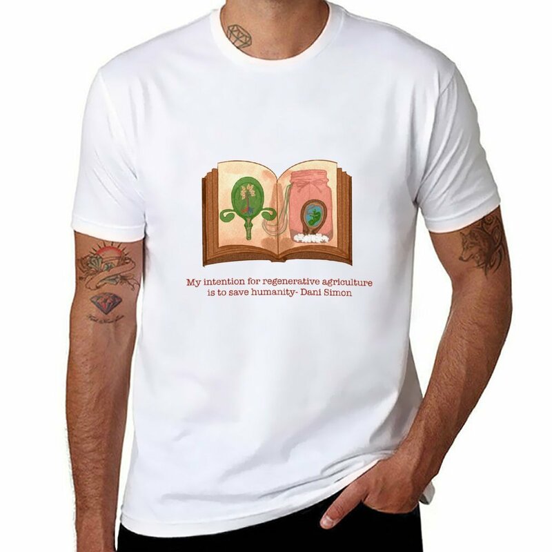 Neue regenerative Landwirtschaft T-Shirt Anime Kleidung T-Shirts Mann Vintage Kleidung Herren T-Shirt