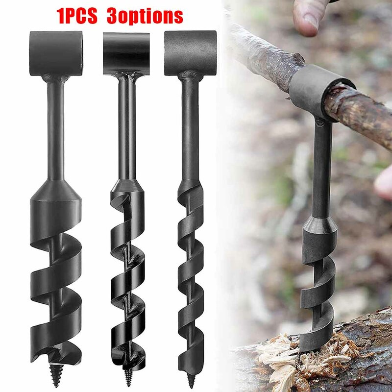 Woodworking Hand Drill Hand Auger Wrench Heavy Duty Hand Auger Wrench for Woodworking and For Bushcraft Settlers