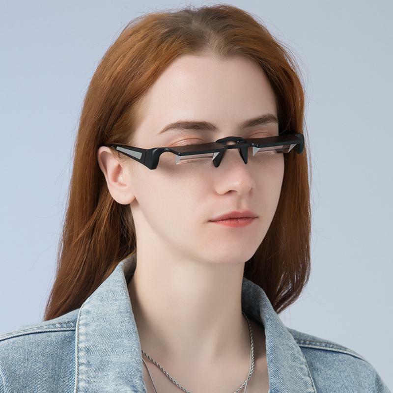 Ultra-licht Faul Gläser Liegen Fernsehen Horizontale Lesen Spiegel Full-Frame Brille Liegen Lesen Spezielle Praktische Brillen