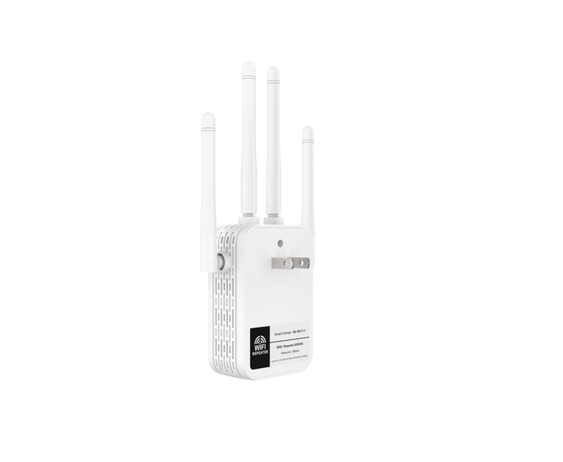 Wireless WiFi Repetidor Extensor, Amplificador de Rede de Banda Dupla, Roteador de Sinal de Longo Alcance, 5G, 2.4G, 1200Mbps
