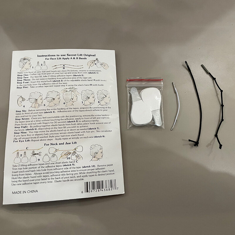 40Pcs Instant Onzichtbare Gezicht Stickers Hals Eye Dubbele Kin Lift V Vorm Tapes Makeup Facelifting Patch Lijmen