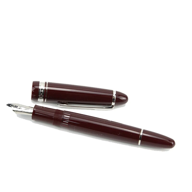 Majohn P136 penna stilografica metallo rame pistone 0.4EF 0.5 F pennini scuola ufficio studente scrittura regali penne