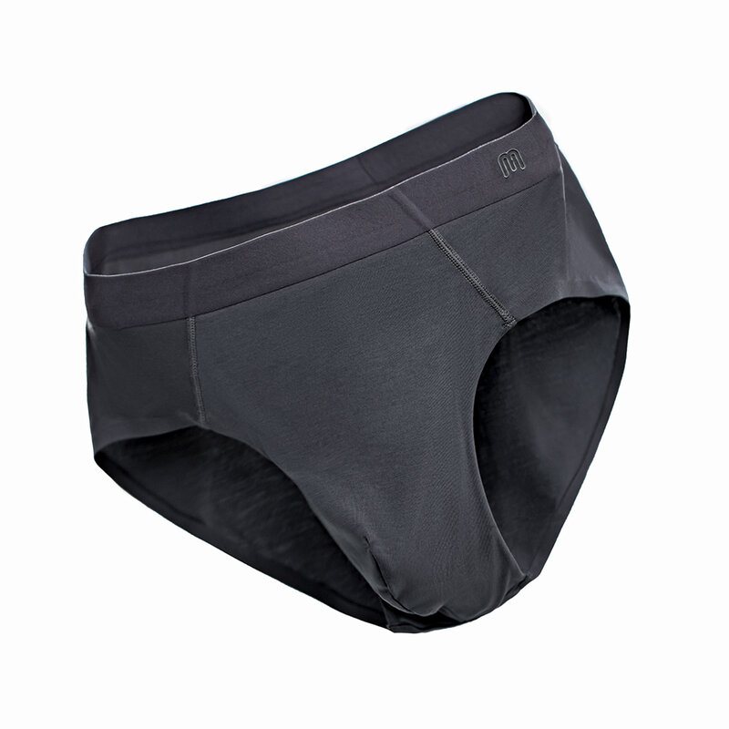 Maden Modal Slips nicht sensorisch bedrucktes Design atmungsaktive und bequeme mittelgroße Unterhose für Männer