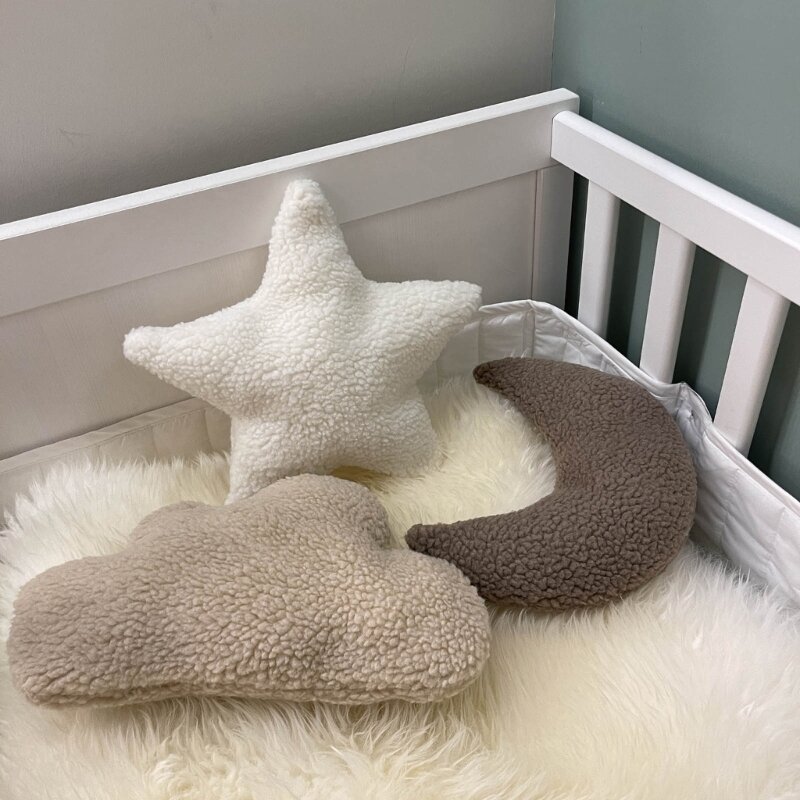 Подушка для позирования ребенка, плюшевый очаровательный реквизит для фотосессии новорожденных со звездным шармом