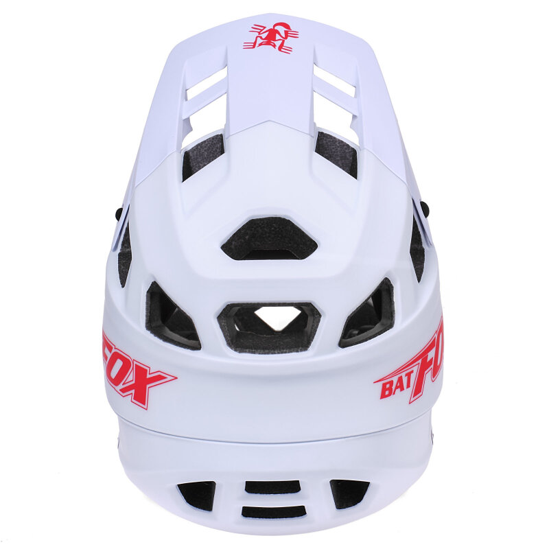 BATFOX Helm MTB Helm Bersepeda Wajah Penuh Sepeda Gunung Turun Lembah untuk Pria Wanita DH Helm Sepeda Wajah Penuh Bersepeda 2023