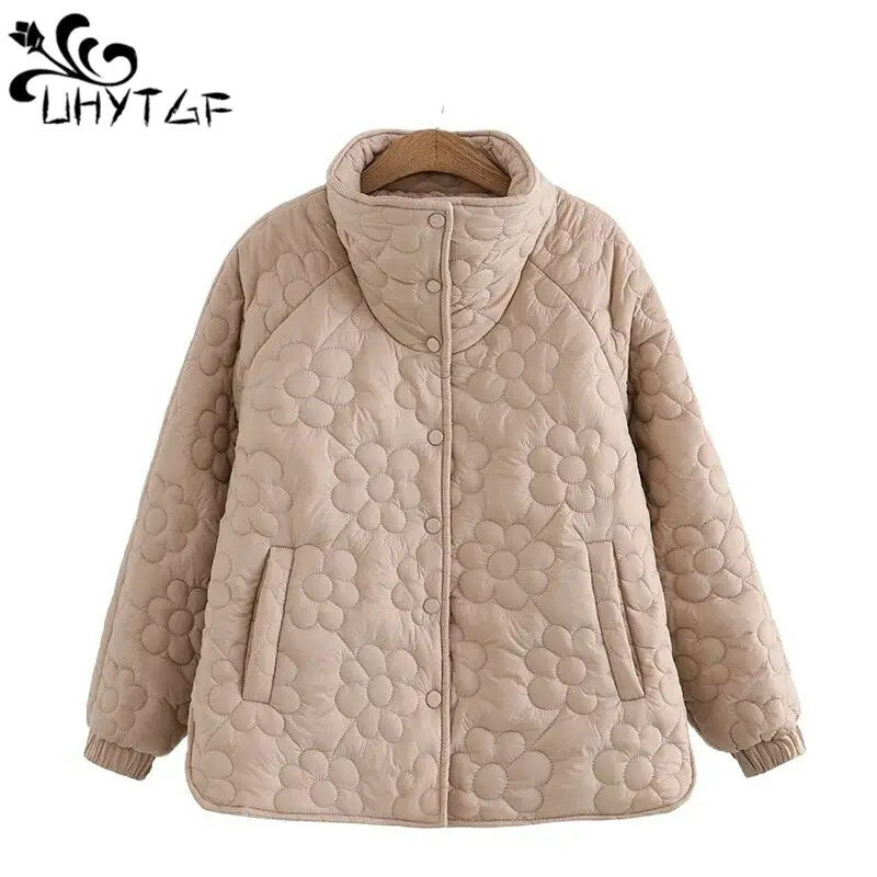 2023 płaszcz zimowy damski koreański luźny duży rozmiar Parker kurtka damska jednorzędowy codzienny ciepły bawełniany płaszcz 4XL 2465