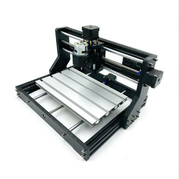Carpintaria faca de perfuração automática, pequena máquina de gravura três eixos, GRBL, Flat Relief, CNC3018 Pro