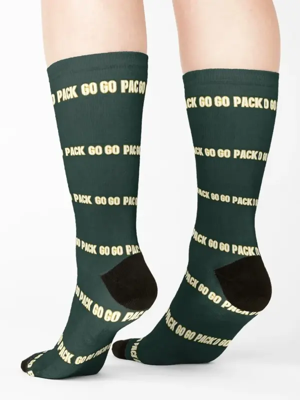 Go Pack Go ถุงเท้าฮาโลวีนสำหรับผู้ชายผู้หญิงผู้ชาย
