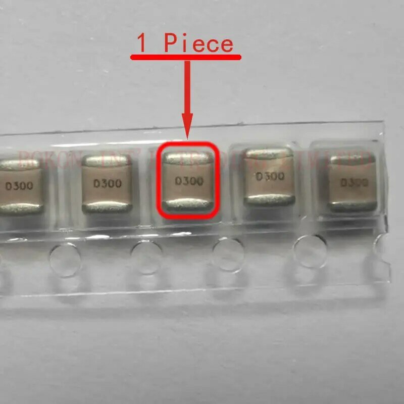 Capacitores multicamadas cerâmicos da porcelana p90 do ruído a300j d300 do esl do tamanho alto q dos capacitores da micro-ondas 30pf 500v rf 1111 v baixo